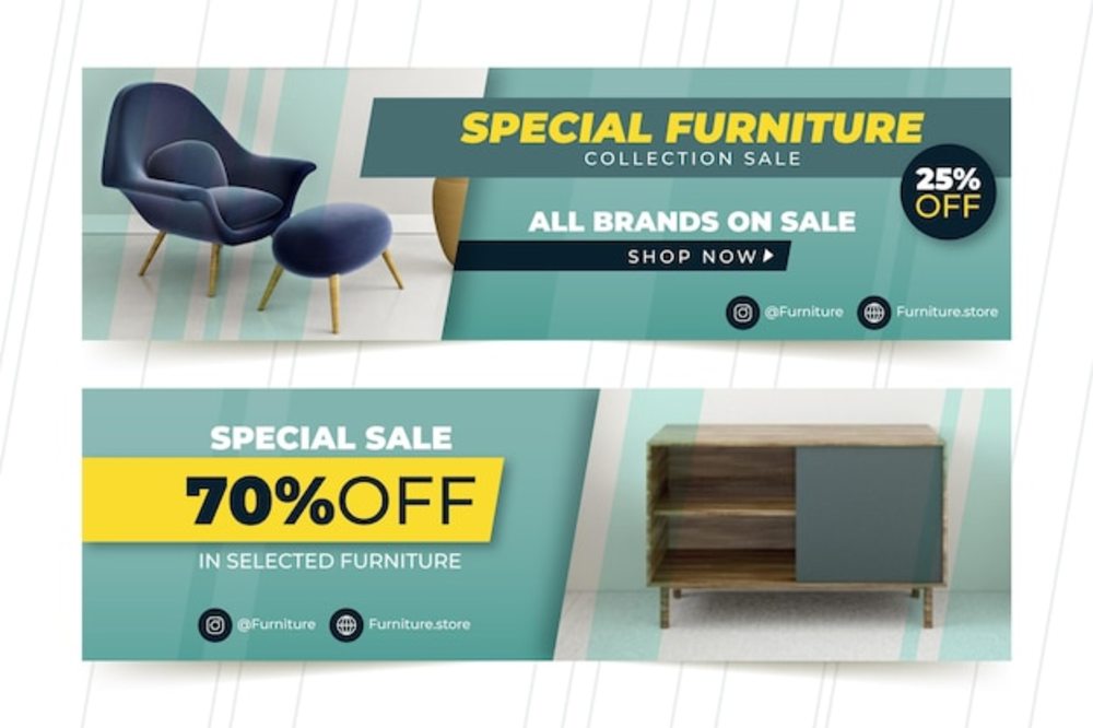 家具之美，觸手可及——帶照片的家具銷售橫幅如何提升零售體驗(yàn)