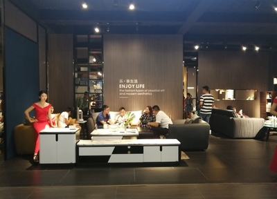樂家生活與迷尚兩廳閃耀2018成都家具展，開啟家具批發(fā)新篇章